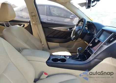 2017 Infiniti Q50 3.0T Premium from USA, damaged, VIN JN1EV7AP2HM738370